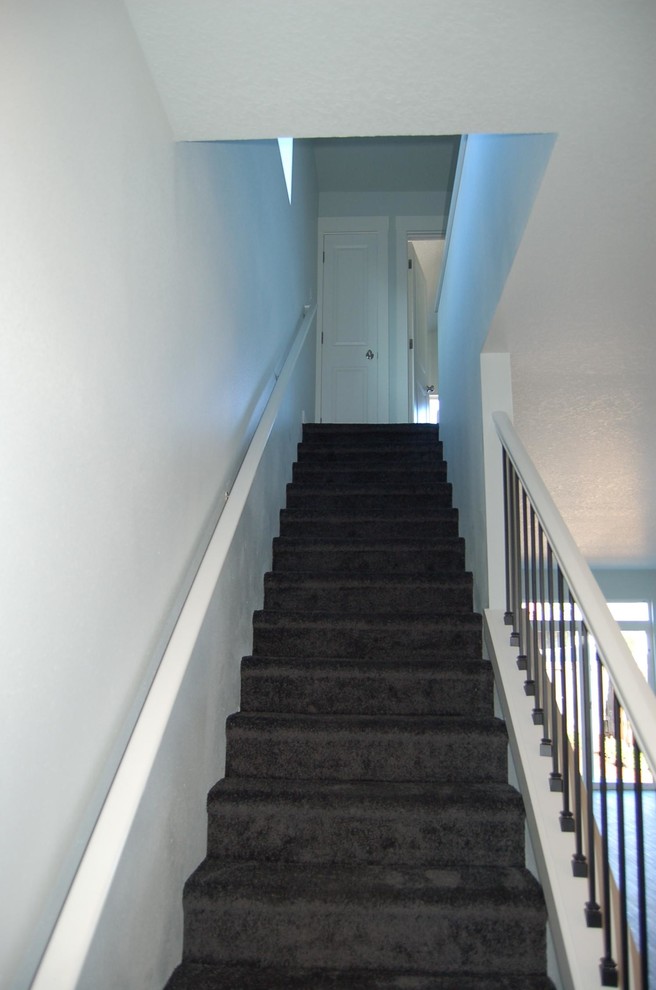 Example of a classic staircase design in Portland