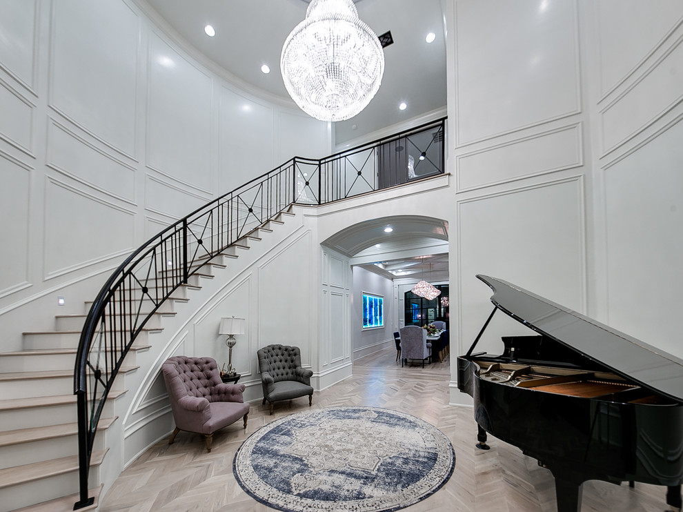 Inspiration for a staircase remodel in Oklahoma City