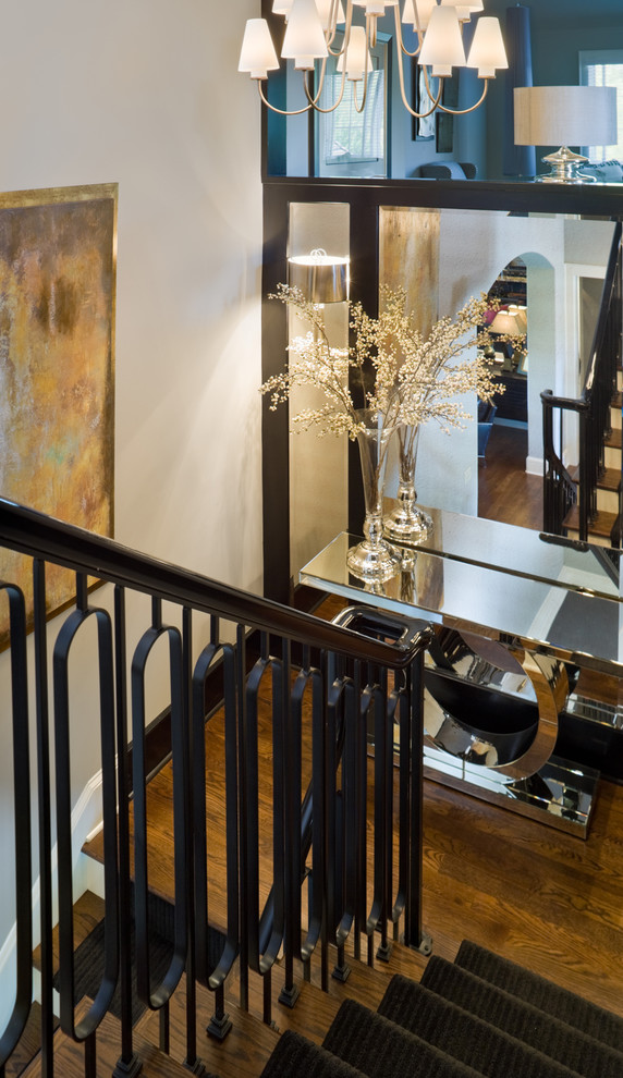 Staircase - traditional staircase idea in Kansas City