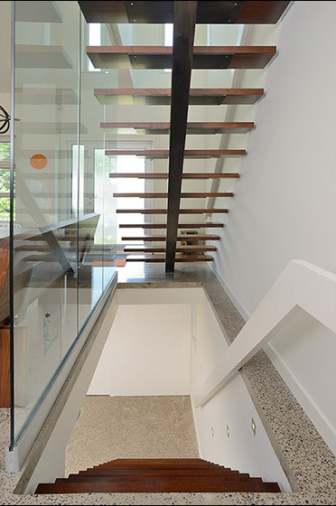 Inspiration for a modern staircase in Toronto.