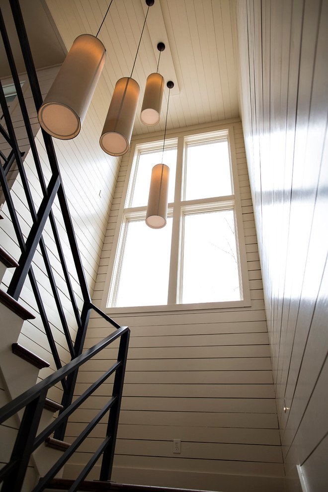 A Contemporary Lake House Contemporary Staircase Birmingham by