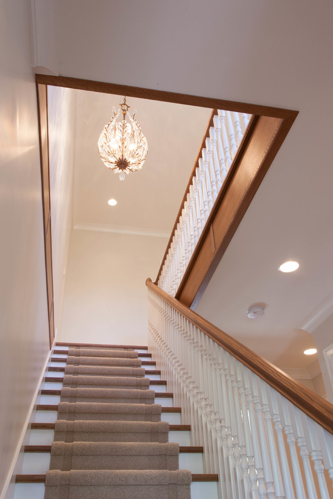 Inspiration for a timeless staircase remodel in Vancouver
