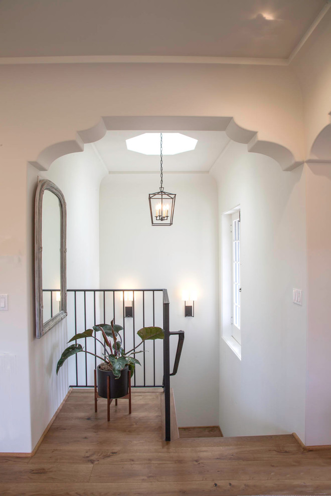 Inspiration for a mediterranean staircase remodel in San Diego