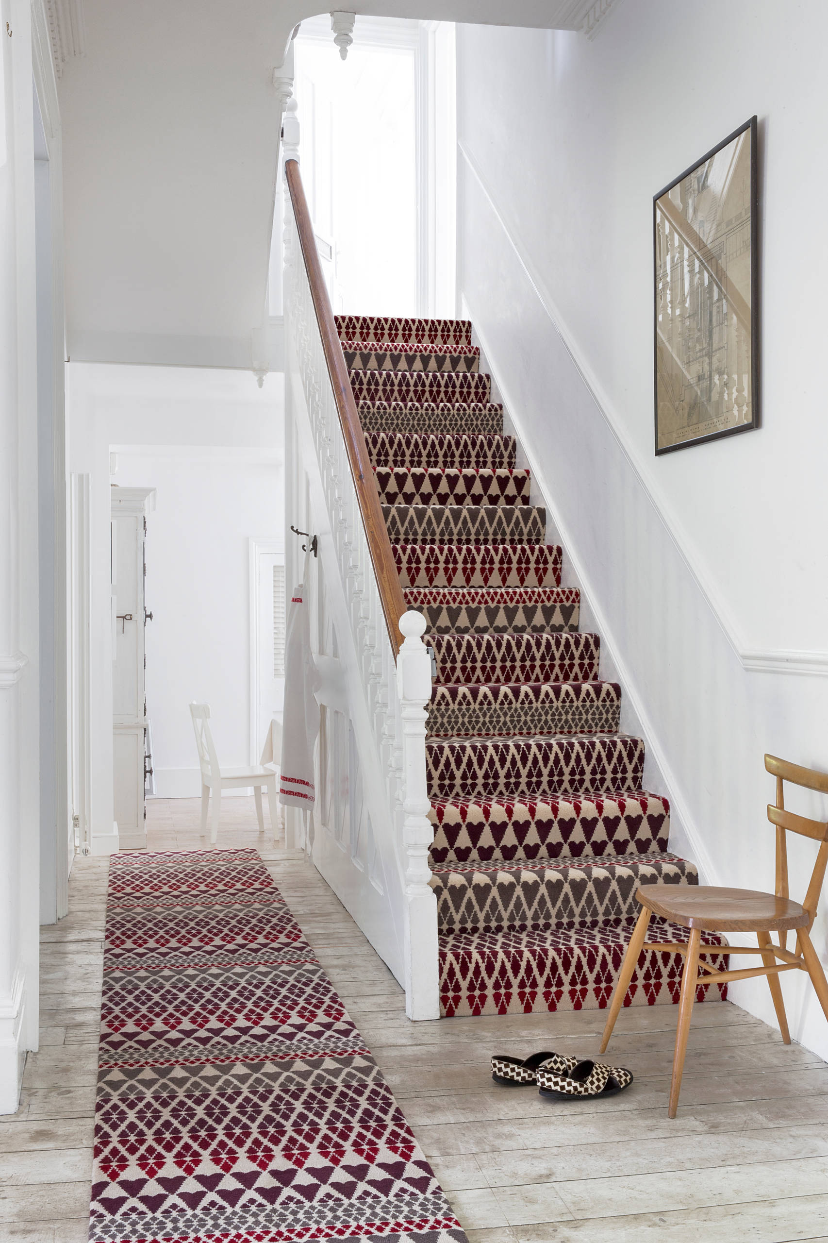 Alternative Flooring Quirky B Fair Isle Reiko Carpet Traditional Staircase Hampshire By Alternative Flooring Houzz