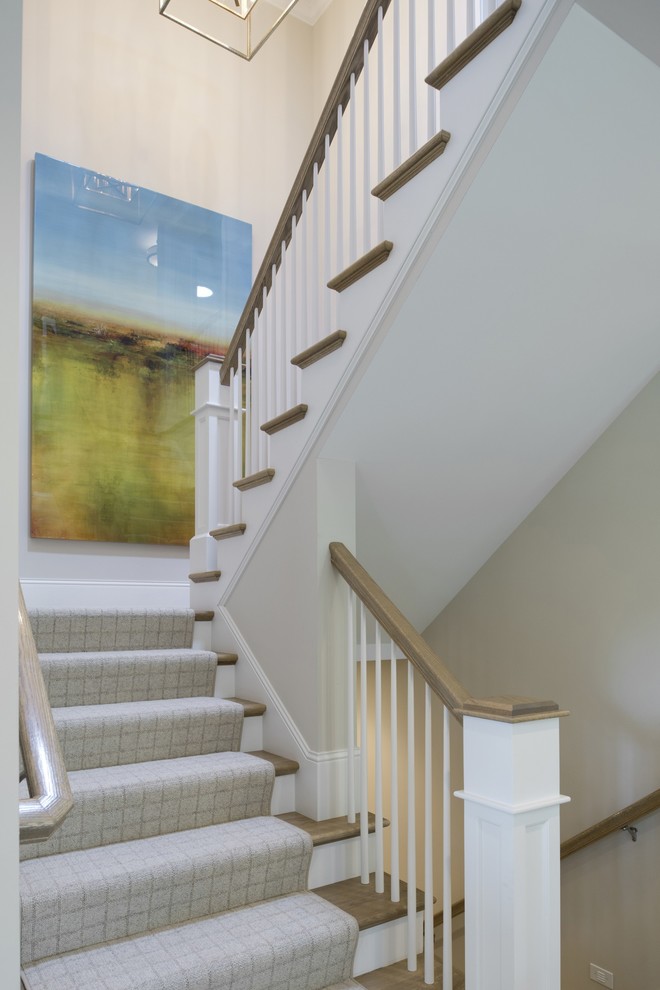 Design ideas for a classic staircase in Minneapolis.