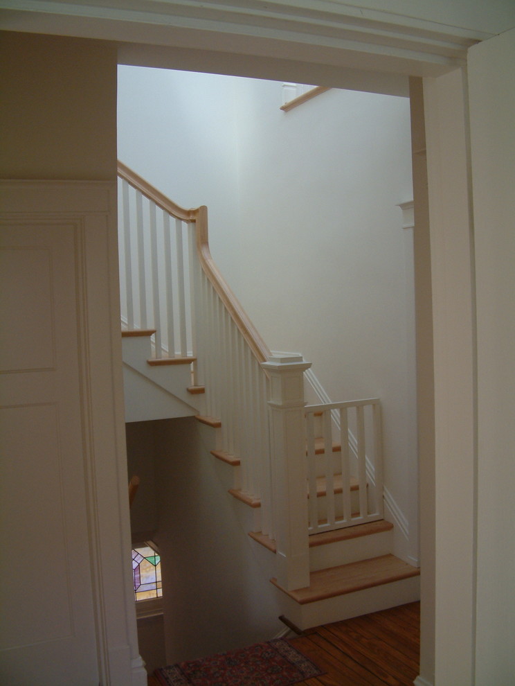 Example of a classic staircase design in St Louis