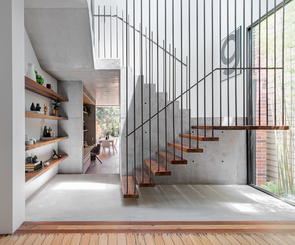 Inspiration for a modern staircase in Sydney.