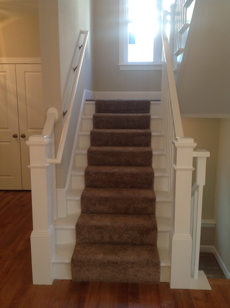 Bart Homes "The Manistee" Craftsman Staircase Chicago by Bart
