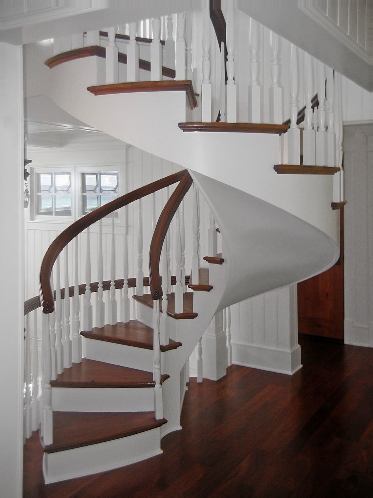 Inspiration for a timeless staircase remodel in Grand Rapids