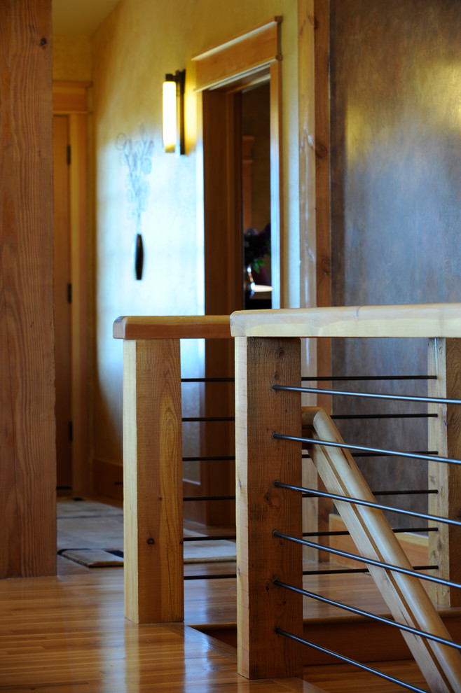 Diseño de escalera contemporánea grande