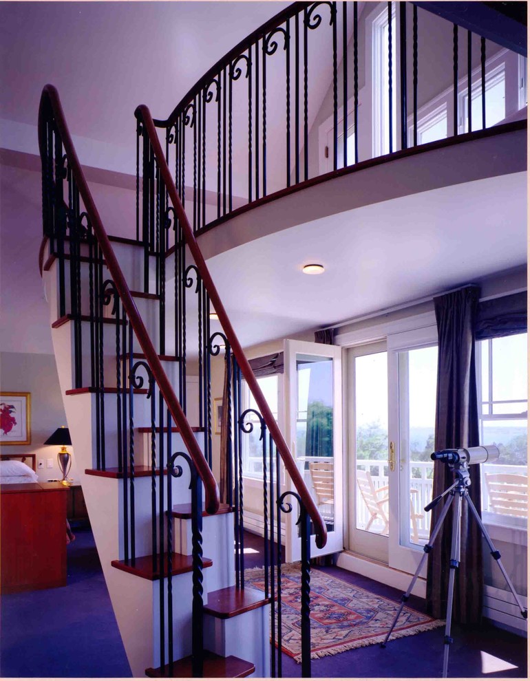 Staircase - traditional staircase idea in Providence