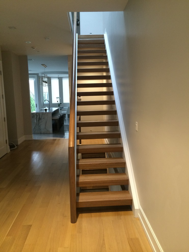 BKLYN Contemporary Staircase New York by Top Quality Stairs Inc Houzz
