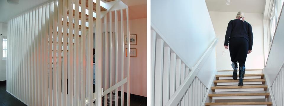 Staircase - modern staircase idea in Minneapolis