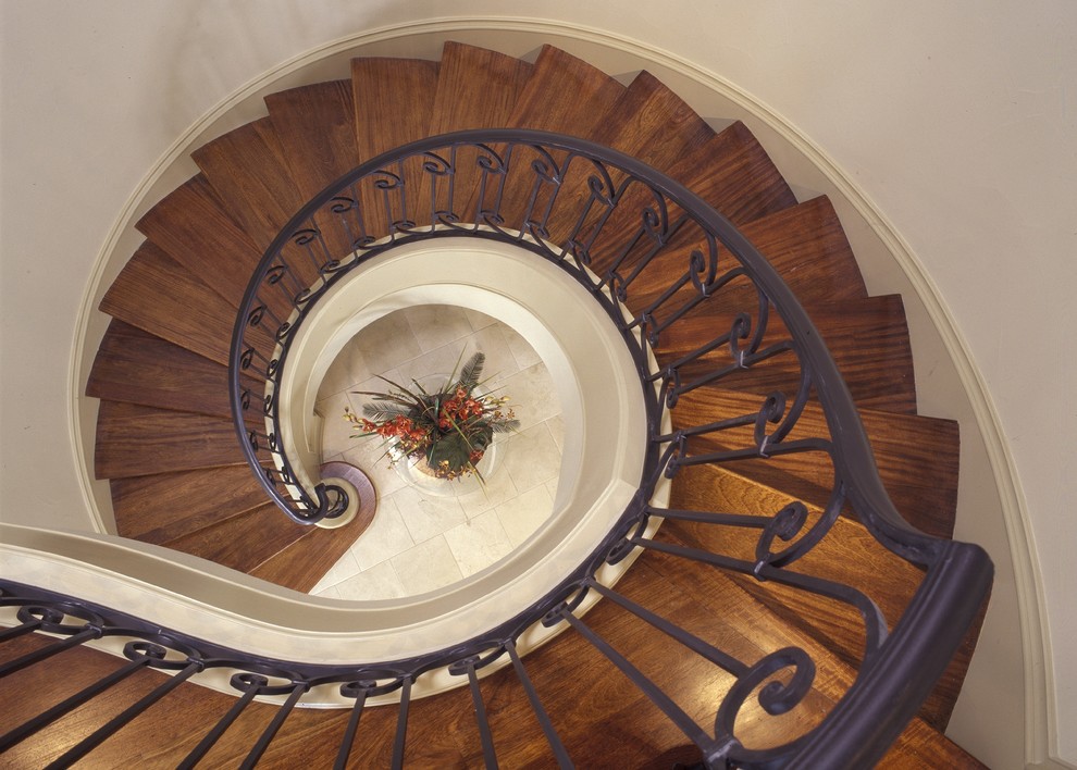 Inspiration for an eclectic staircase remodel in Houston