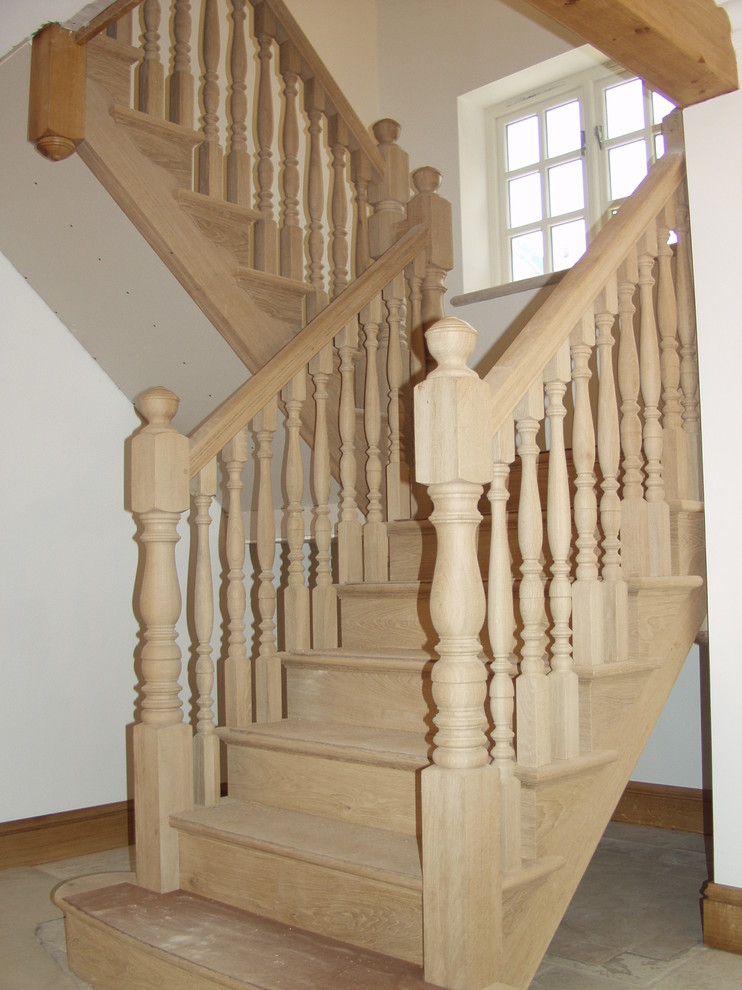 Design ideas for a classic staircase in Oxfordshire.