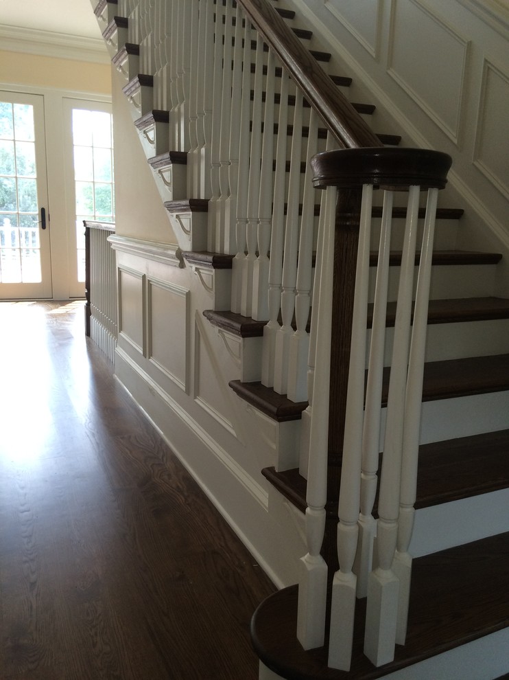 Inspiration for a timeless staircase remodel in DC Metro
