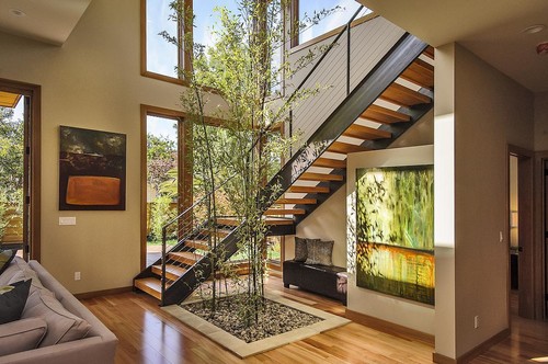 open riser staircases