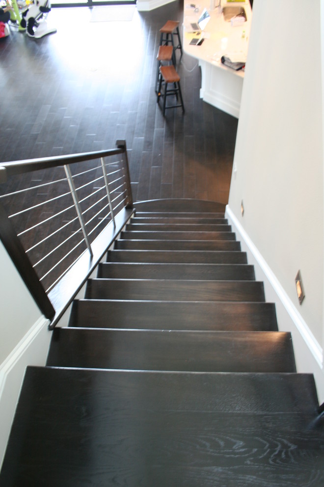 Cable Rail Project. Tieu Residence Contemporary Staircase Orlando