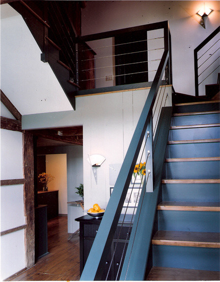 Contemporary staircase in Burlington.