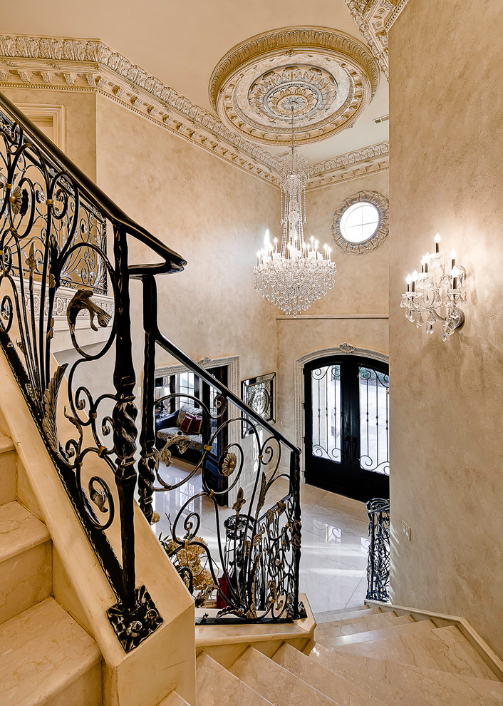 Example of a classic staircase design in Little Rock