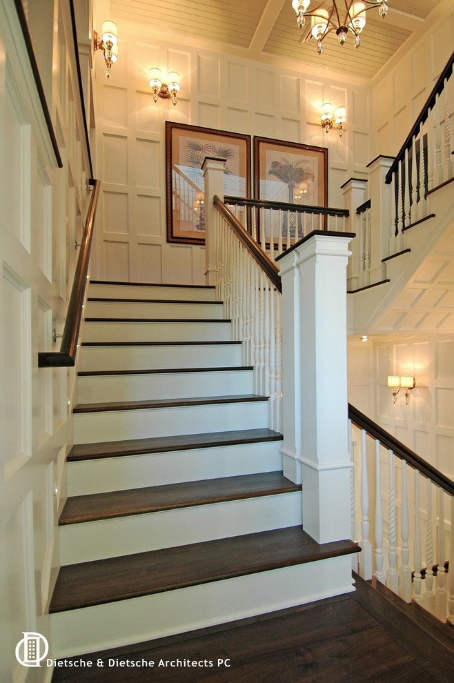 Inspiration for a timeless staircase remodel in Wilmington