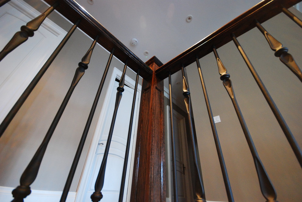Castellano Modern Staircase Toronto by Deluxe Stair & Railing