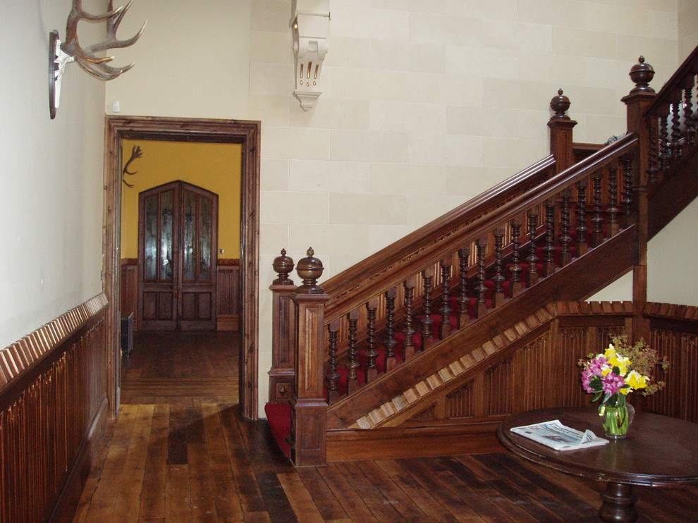Пример оригинального дизайна: лестница в викторианском стиле