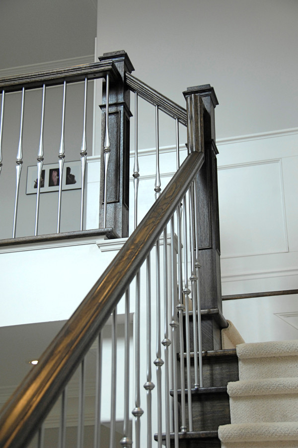 CCH Space1 Traditional Staircase Toronto by Deluxe Stair