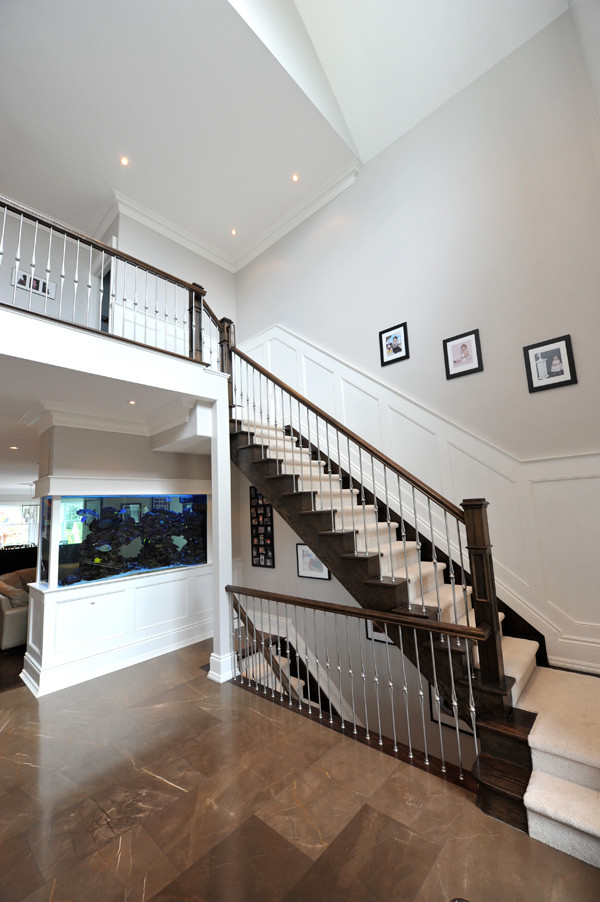 CCH Space1 Traditional Staircase Toronto by Deluxe Stair