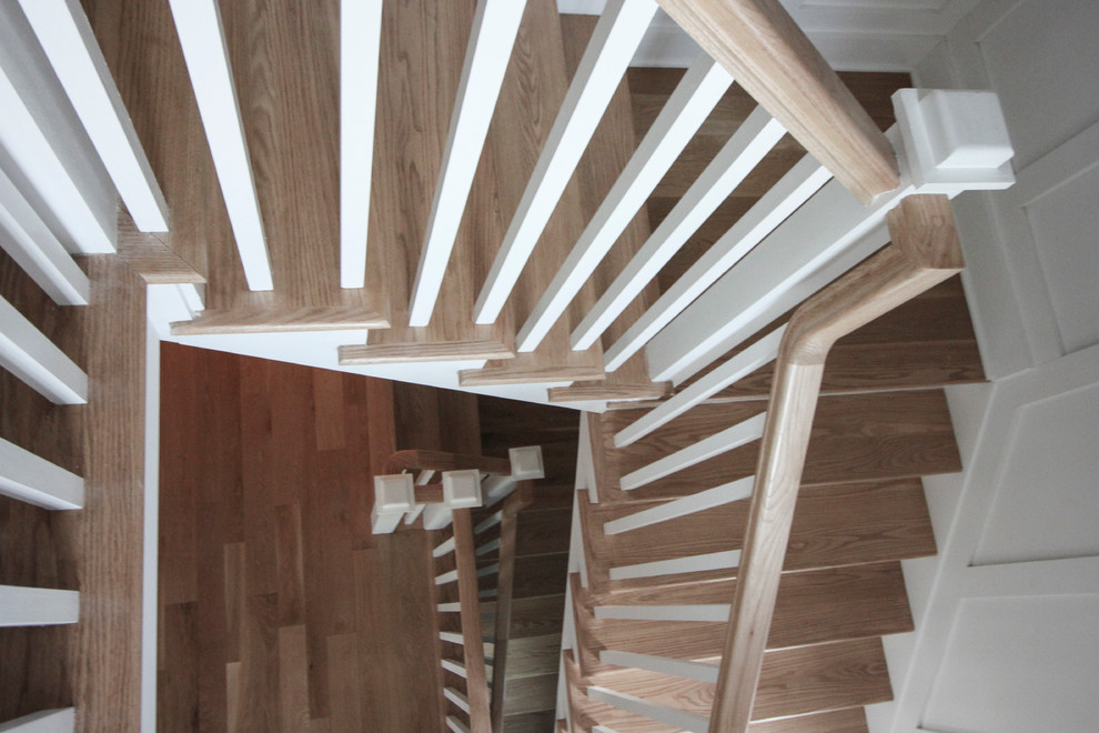 Century Stair Plan/Ceiling Views - Eclectic - Staircase - DC Metro - by ...