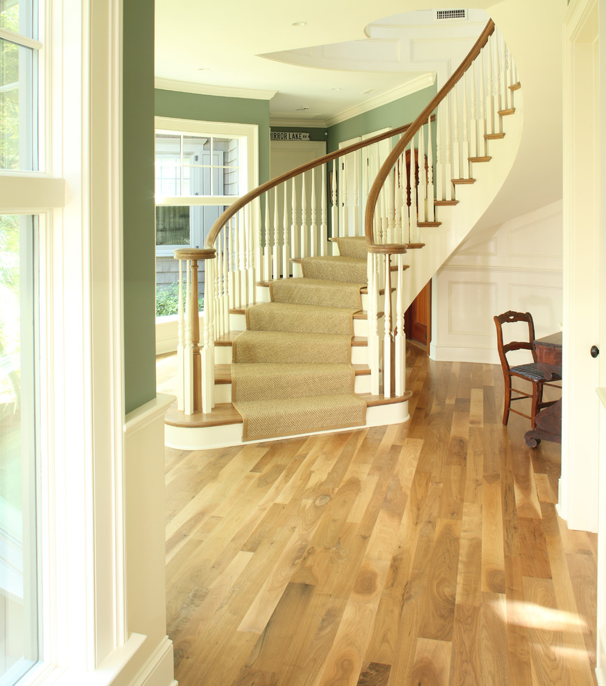 Inspiration for a classic staircase in Charleston.
