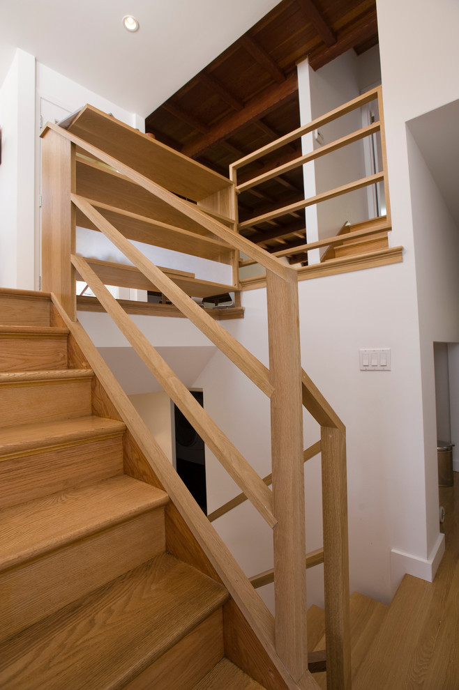 Photo of a modern staircase in San Francisco.