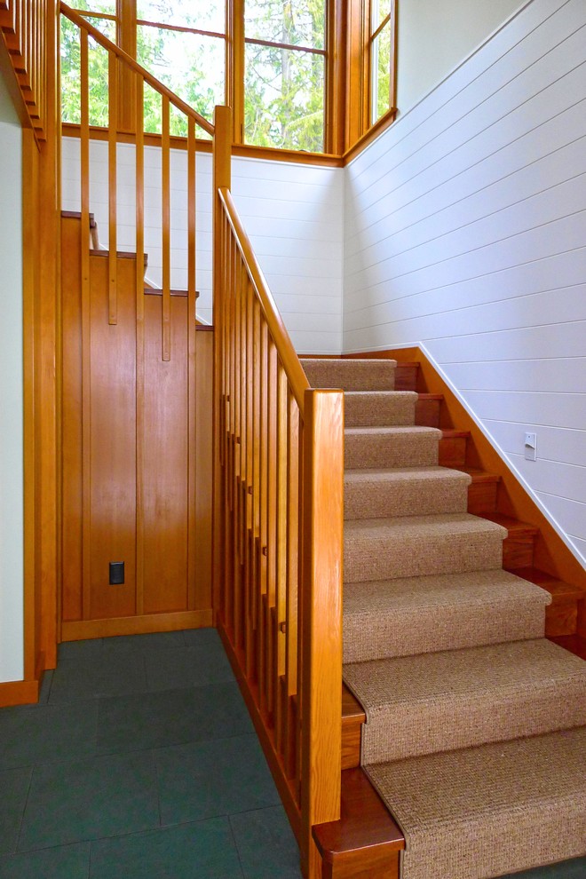Staircase - coastal staircase idea in Vancouver