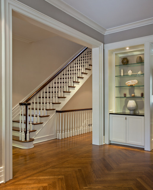 Cobble Hill Townhouse1 Renovation Klassisch modern Treppen Miami