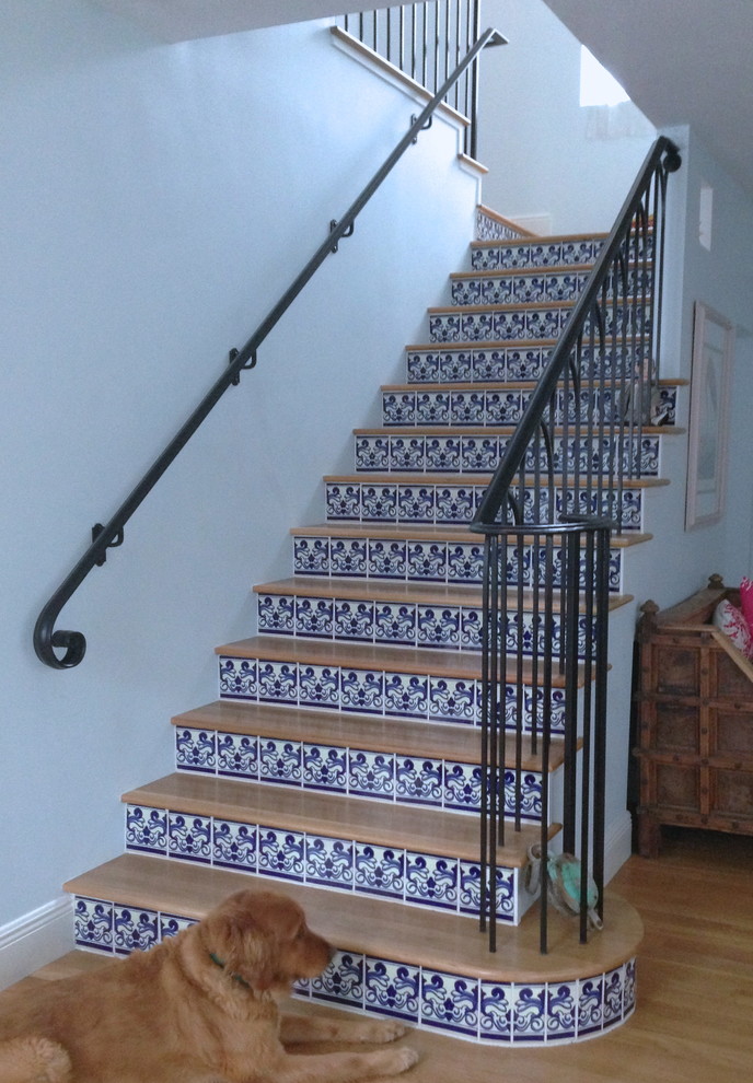 Exemple d'un escalier exotique.