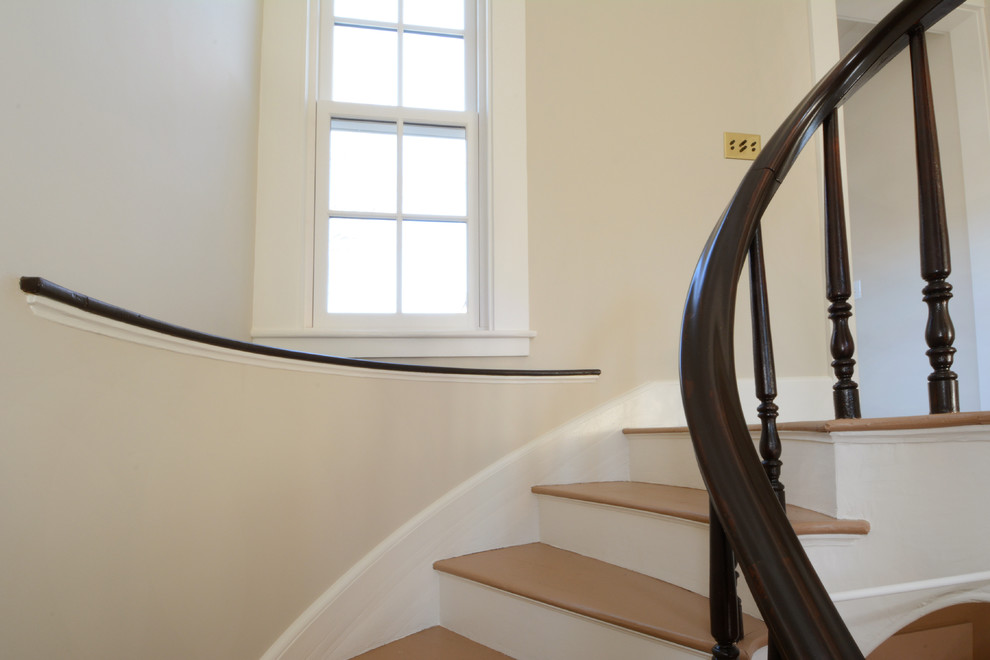 Complete Remodel of Historical Home Traditional Staircase Boston