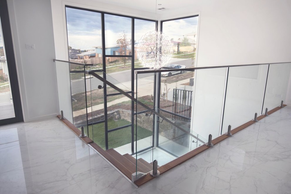 Contemporary Family Home Contemporary Staircase Canberra