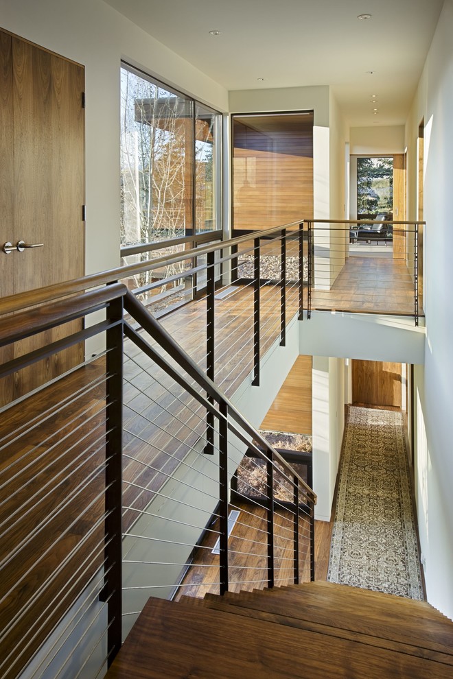 This is an example of a contemporary staircase in Boise.