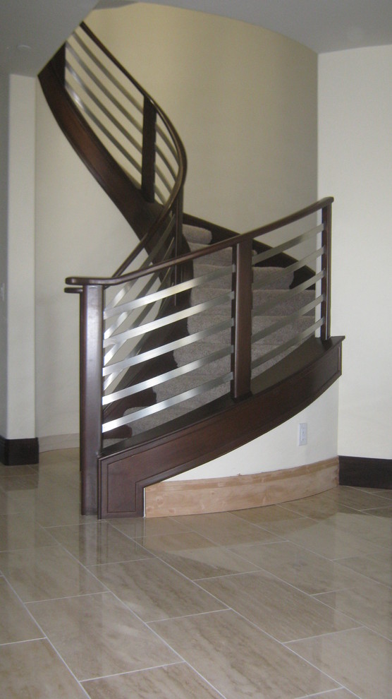Contemporary/Modern Staircases Contemporary Staircase Las Vegas