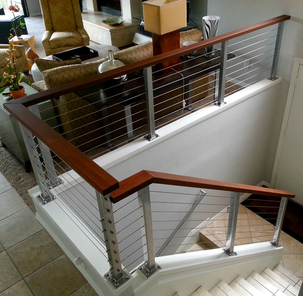 Contemporary Staircase Contemporary Staircase San Diego by San