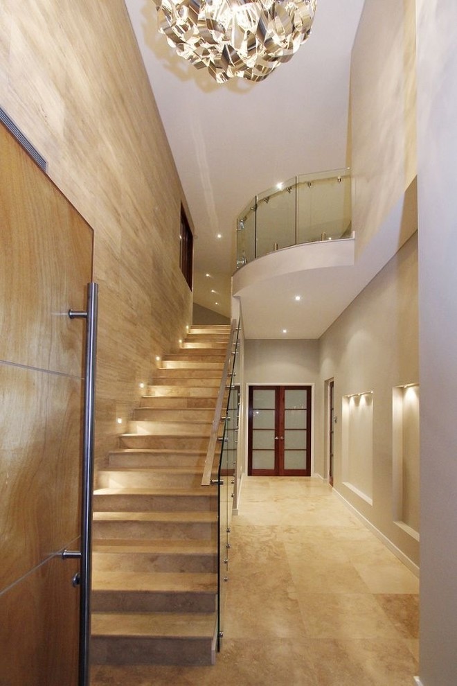 Inspiration for a modern staircase remodel in Perth