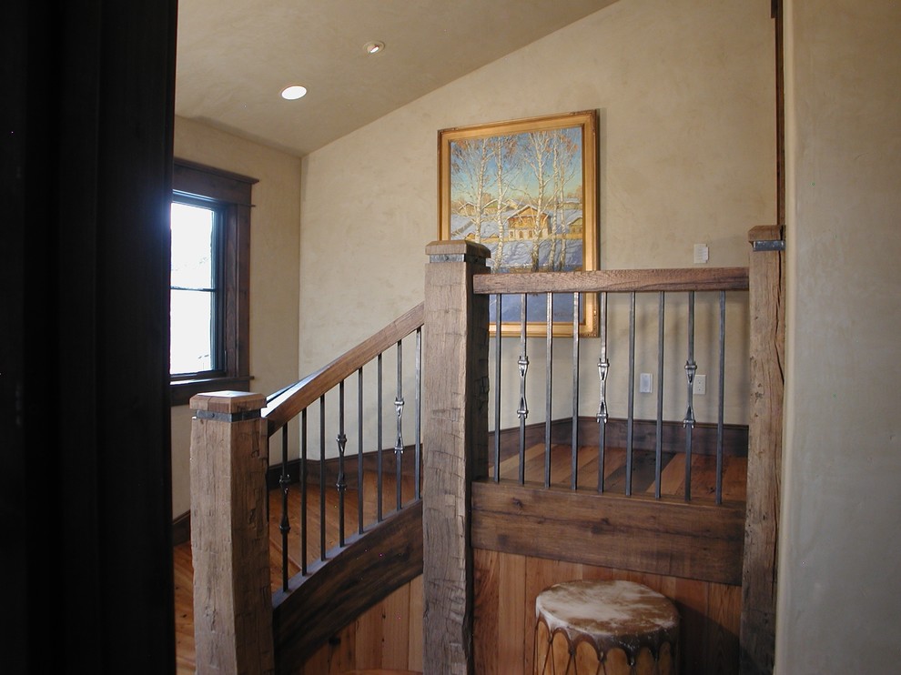 Inspiration for a traditional staircase in Denver.