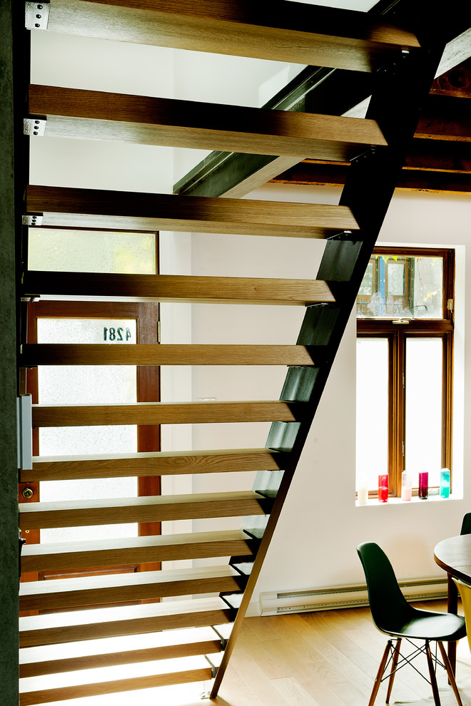 Идея дизайна: лестница в стиле лофт