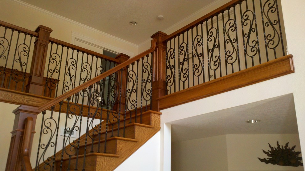 Inspiration for a classic staircase in Boise.