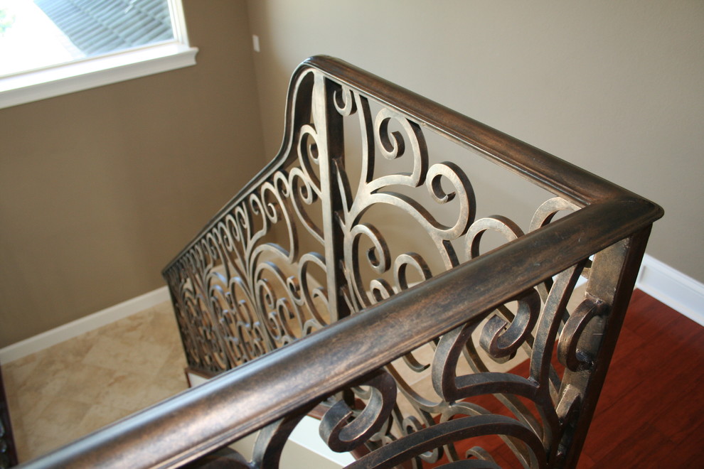 This is an example of a mediterranean staircase in Orlando.