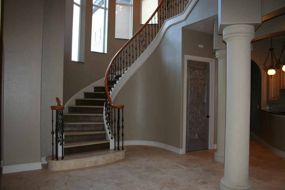 Foto på en medelhavsstil trappa