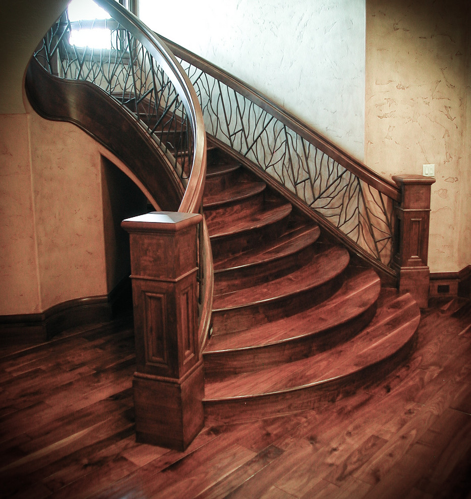 Staircase - traditional staircase idea in Salt Lake City