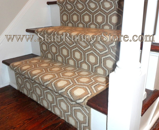 Custom Made Stair Runners Modern Staircase New York by The