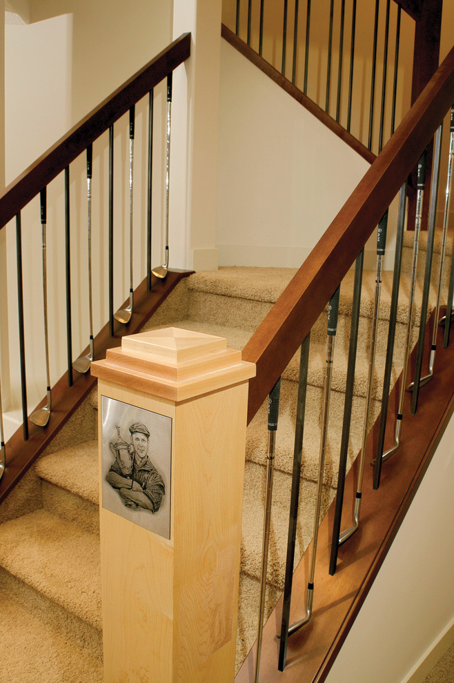 CUSTOM STAIRS Traditional Staircase Calgary by Spindle Stairs