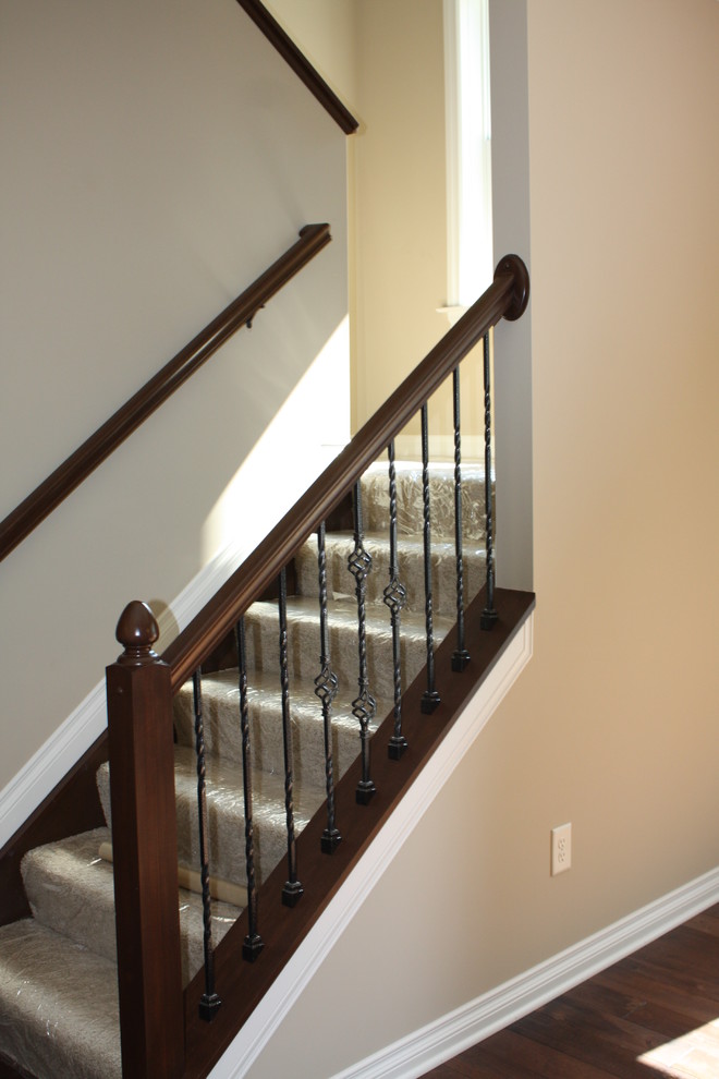 Custom Two-Story Home - Traditional - Staircase - Columbus - by ...